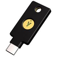 Yubico - YubiKey 5C NFC - Two-Factor authentication (2FA) Security Key, Connect via USB-C or NFC,...