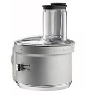 Food Processor Attachment with Dicing Kit for KitchenAid Stand Mixers - Stainless Steel