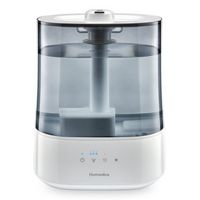 Homedics - 60-Hour Top-Fill Warm and Cool Mist Ultrasonic Humidifier - White