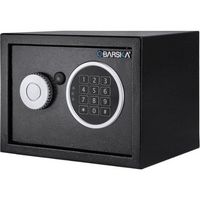 Barska - 0.22 Cu. Ft Compact  Digital Keypad Security Safe - Black