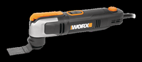 WORX - 2.5 Amp Oscillating Multi-Tool with Clip-in Wrench - Black