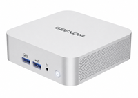 GEEKOM - A5 Pro Mini PC AMD Ryzen 5 7530U, 16GB DDR4 RAM, 512GB NVMe SSD Storage - Silver