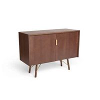 Burrow - Serif Mid Century Modern Credenza - Walnut