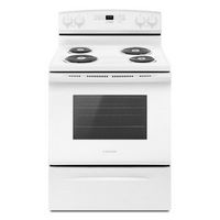 Amana - 4.8 Cu. Ft. Self-Cleaning Freestanding Electric Range - White