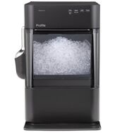 GE Profile - Opal 2.0 Ultra Nugget Ice Maker with Scale Inhibiting Filter - Carbon Black