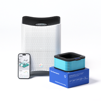 Mila Air Purifier with Overreactor Filter - White