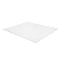 Floortex - Executive XXL Rectangular Polycarbonate Chair Mat for Hard Floor 60 x 79 inches - Clear