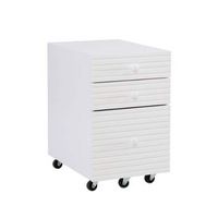 Linon Home Décor - Rosita Three-Drawer File Cabinet - White