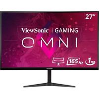 ViewSonic - OMNI VX2718-2KPC-MHD 27&quot; LCD Curved QHD Adaptive Sync Gaming Monitor (DisplayPort and...