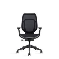 Steelcase - Karman Office/Gaming Chair with wheels for Hard Floors - Intermix Black