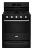 Maytag - 5.0 Cu. Ft. Freestanding Gas Range With No Preheat Air Fry and Air Baking - Black