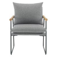 OSP Home Furnishings - Dutton Armchair - Charcoal