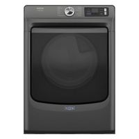 Maytag - 7.4 Cu. Ft. Smart Electric Dryer with Steam and Pet Pro System - Volcano Black