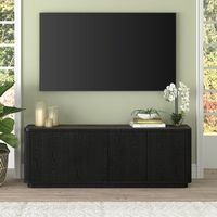 Camden&amp;Wells - Julius TV Stand for Most TVs up to 75&quot; - Obsidian