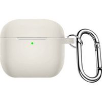 SaharaCase - Silicone Case for Apple AirPods 3 (3rd Generation 2021) - Glow White
