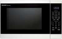 Sharp - 1.4 cu ft Countertop Microwave With Sensor Cooking - White
