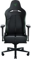 Razer - Enki Gaming Chair for All-Day Comfort - Black/Green