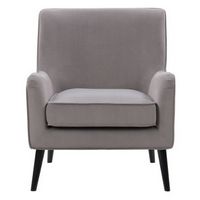 CorLiving - Elwood Modern Accent Chair - Gray