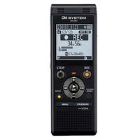 OM System - WS-883 Digital Voice Recorder - Black