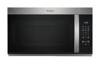 Whirlpool - 1.7 Cu. Ft. Over-the-Range Microwave with 1000-Watts Cooking Power - Stainless Steel