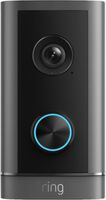 Ring - Wired Doorbell Elite (2ndGen), Power over Ethernet, Retinal 4K, Remote Gate Access, 10x Zo...