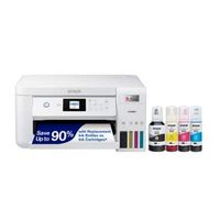 Epson - EcoTank ET-2850 All-in-One Supertank Inkjet Printer - White