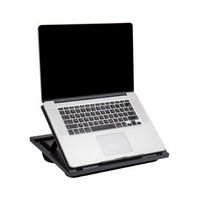 Mind Reader - Lap Desk Laptop Stand, Bed Tray, Collapsible, Cushion, Portable, Dorm, Plastic, 14....