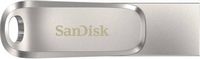 SanDisk - Ultra Dual Drive Luxe 256GB USB 3.1, USB Type-C Flash Drive - Silver