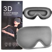 Arboleaf Sleep Mask, 3D Eye Mask, Light-Blocking Design, suitable for Long Flights and Refreshing...