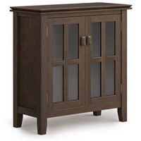 Simpli Home - Artisan Low Storage Cabinet - Farmhouse Brown