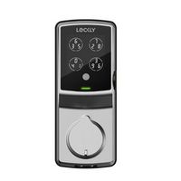 Lockly - Secure Pro Smart Lock Wi-Fi Replacement Deadbolt with 3D Biometric Fingerprint/Keypad/Vo...