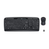Logitech - MK320 Full-size Wireless Membrane Keyboard and Mouse Bundle - Black