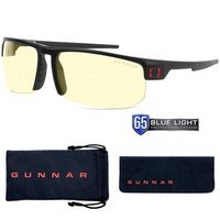 GUNNAR - Torpedo  Computer Glasses with Blue Light Reduction , Amber Lenses - Onyx