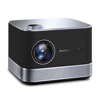 Aurzen - BOOM 3 All-in-One Streaming Smart Projector, 36W Stereo Speakers, Auto Focus&amp;Keystone, N...