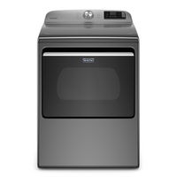 Maytag - 7.4 Cu. Ft. Smart Electric Dryer with Extra Power Button - Metallic Slate