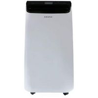 Amana - 450 Sq. Ft. Portable Air Conditioner - White/Black