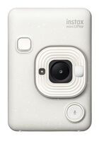 Fujifilm - instax mini LiPlay Hybrid Instant Camera - Misty White