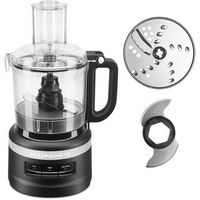 KitchenAid - Easy Store 7-Cup Food Processor in Matte - Black