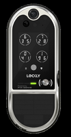 Lockly - Vision Elite Video Doorbell Smart Lock Deadbolt Edition - Satin Nickel