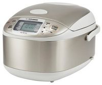 Zojirushi - 5.5 Cup Micom Rice Cooker & Warmer - Stainless Gray