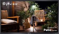 Sylvox - 43" Patio series 4K UHD google system partial sun IP55 waterproof smart outdoor TV (2025)
