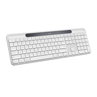 Logitech - Signature Slim Solar+ K980 for Mac Wireless Bluetooth Solar and Artificial Light Power...