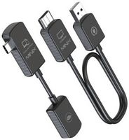 MINIX - USB-C HDMI Wireless Extender, USB C Transmitter and HDMI Receiver Wireless Display Dongle...