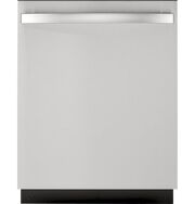 GE - 24" Top Control Built-In Stainless Steel Tub Dishwasher with Hidden Electric Controls and 51...