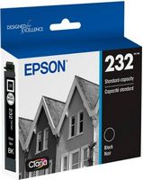 Epson - 232 Claria Ink Standard Capacity Black Cartridge (T232120-S) - Black