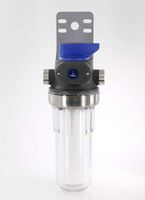 Culligan - Sediment Valve-in-Head Filter Housing with P5 Cartridge Water Filtration System - Clear