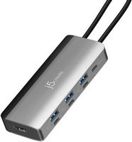 j5create - Flexible Ports USB-C® 4K144 HDMI™ Hub - Slim 8 in 1 for Windows, macOS, Chrome OS - Sp...