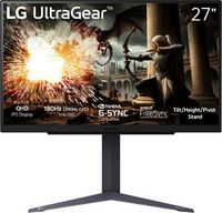 LG - UltraGear 27" IPS LED 180Hz 1-ms NVIDIA G-SYNC Compatible and AMD Freesync Gaming Monitor wi...