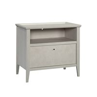 Sauder - Larkin Ledge 1-Drawer Lateral File Cabinet - Glacier Oak - Large Front