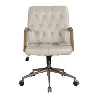 OSP Home Furnishings - Waltham Office Chair - Taupe - Large Front